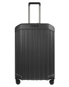 Piquadro - Medium-sized, semi-rigid, expandable polycarbonate 4-wheel trolley by PQL