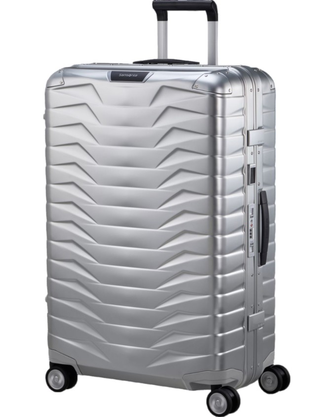 Samsonite - Trolley medio in alluminio 4 ruote 69 cm Proxis Alu