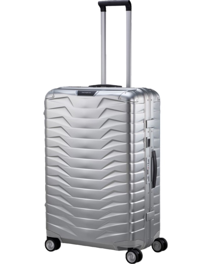 Samsonite - Trolley medio in alluminio 4 ruote 69 cm Proxis Alu