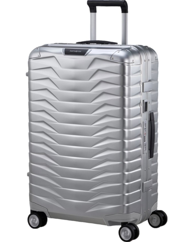 Samsonite - Trolley grande in alluminio 4 ruote 76 cm Proxis Alu