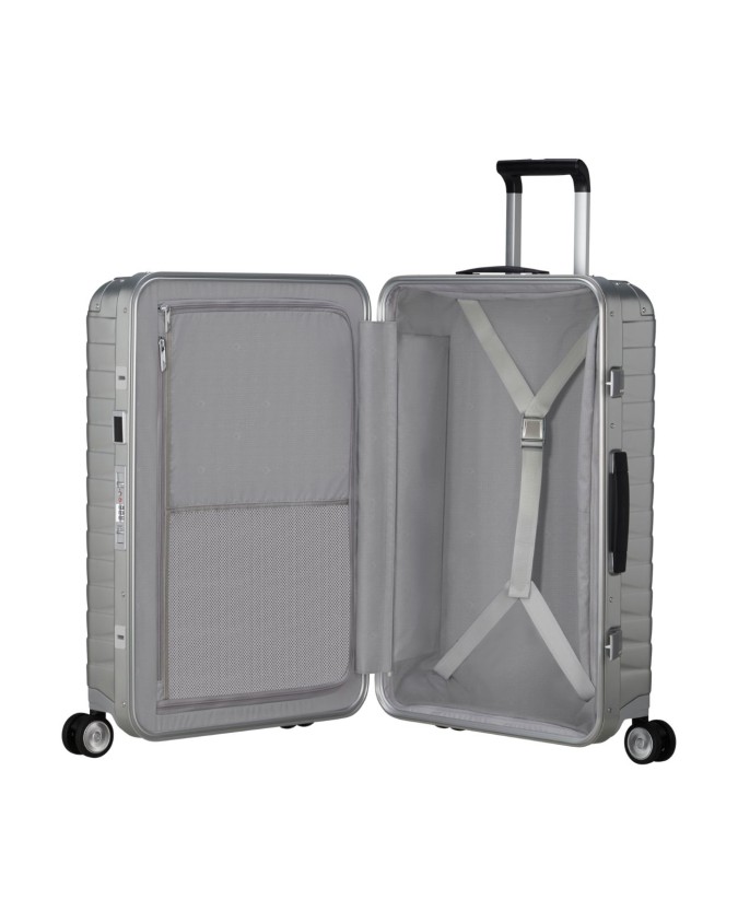 Samsonite - Trolley grande in alluminio 4 ruote 76 cm Proxis Alu
