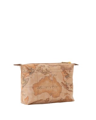 Alviero Martini Prima Classe - Pochette portatutto piccola in tessuto Geo Soft 2