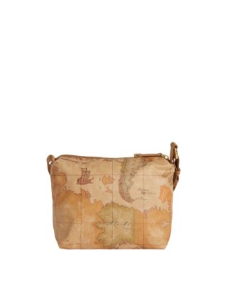 Alviero Martini Prima Classe - Borsa a tracolla piccola in tessuto Geo Soft 2