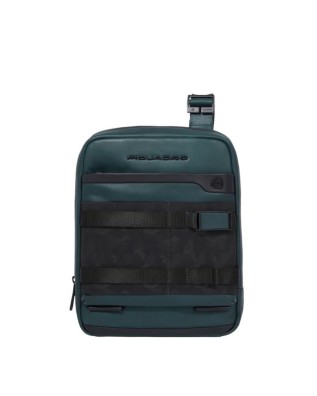  Piquadro - Borsello a tracolla uomo in pelle per iPad® modulare