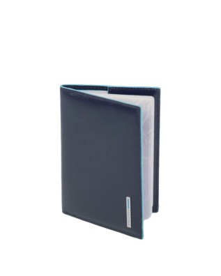 Piquadro - Porta passaporto in pelle unisex Blue Square 2