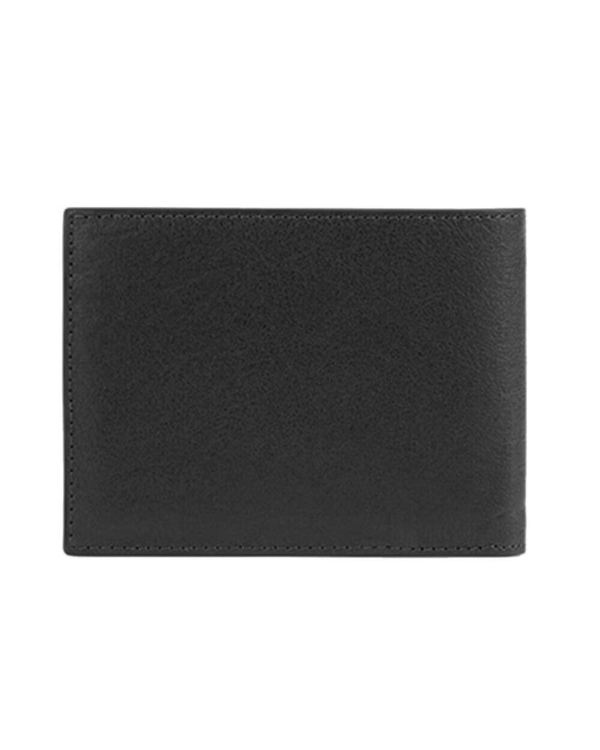 Piquadro - Portafoglio uomo a due scomparti in pelle Black Square