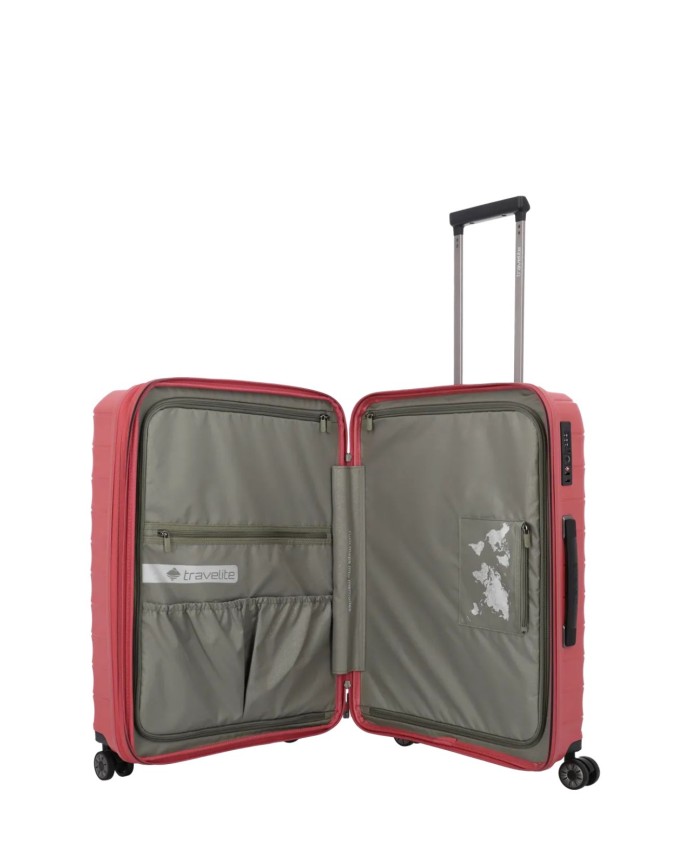 Travelite - Trolley cabina in polipropilene 4 Ruote M Mooby