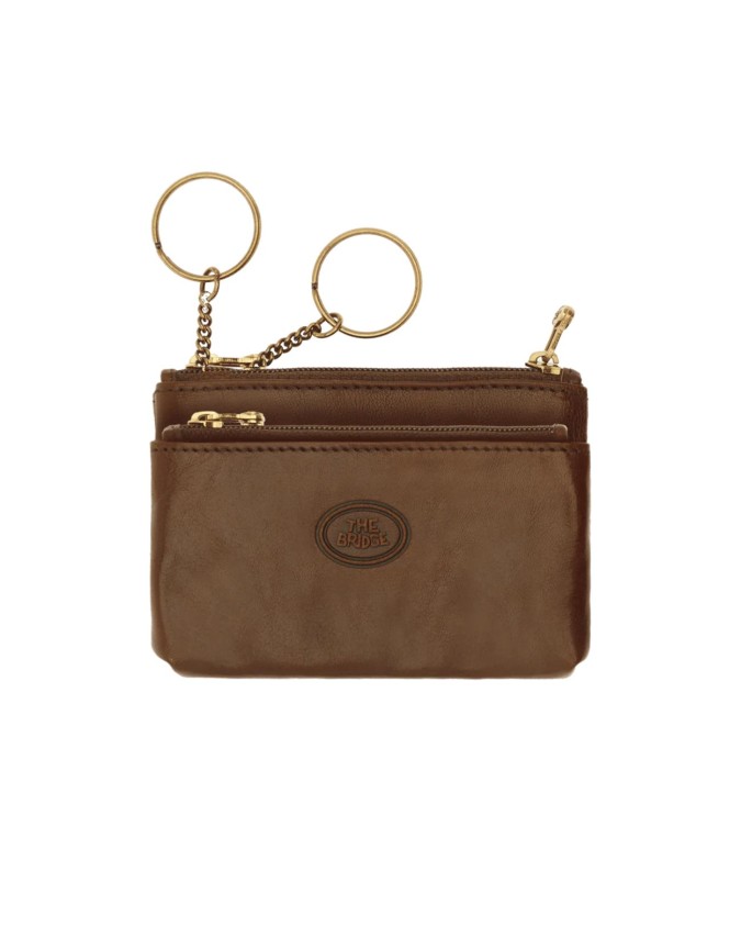 The Bridge - Portachiavi a bustina in pelle con zip Story