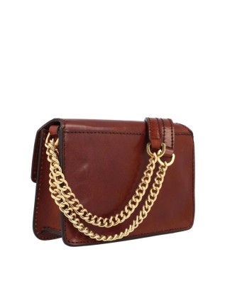 The Bridge - Borsa a tracolla con patta in pelle Lucrezia 2