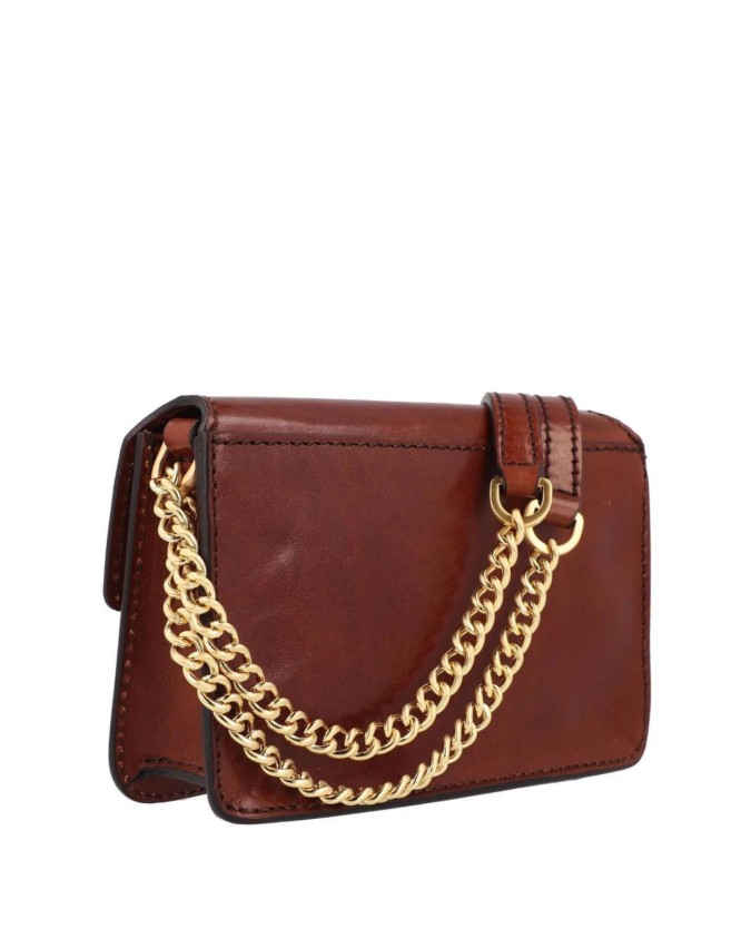The Bridge - Borsa a tracolla con patta in pelle Lucrezia