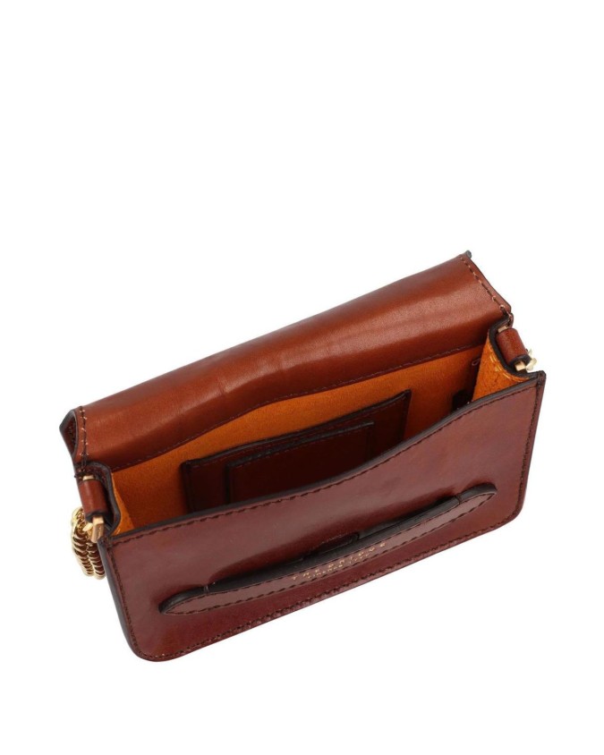 The Bridge - Borsa a tracolla con patta in pelle Lucrezia
