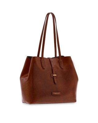 The Bridge -  Borsa a spalla shopper in pelle Dalston