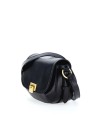 The Bridge  - Federica leather crossbody bag with flap