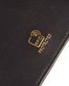 Travel Blue - Custodia per passaporto in pelle con protezione RFID