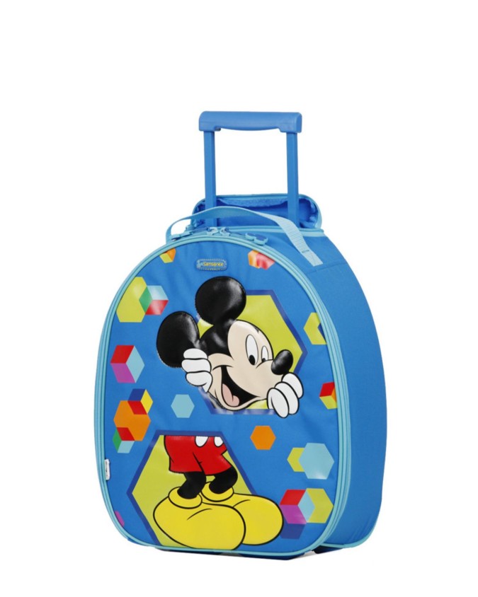  Samsonite - Trolley piccolo in poliestere 45 cm 2 Ruote Mickey