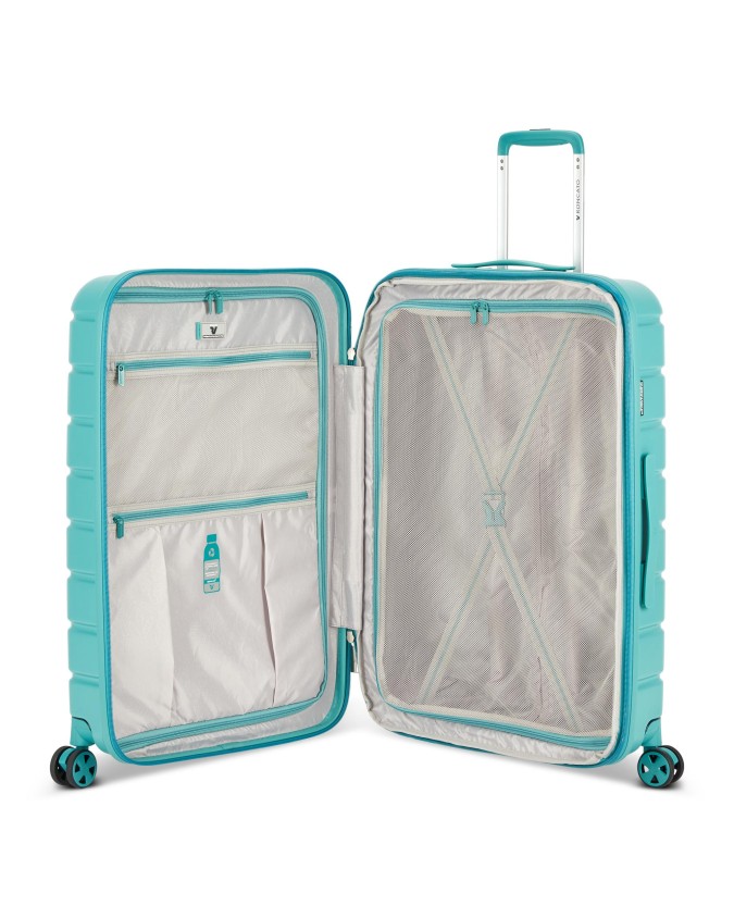 Roncato - Trolley medio espandibile in RPET 4 ruote 73 cm