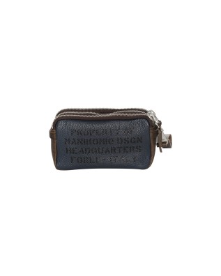 Manikomio Design - Clutch donna con polsiera in pelle Borbello