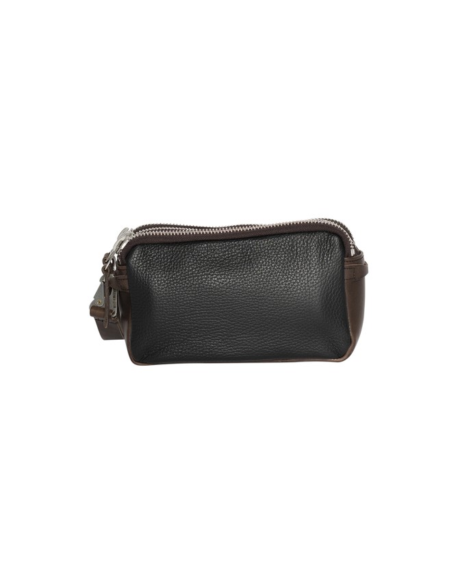  Manikomio Design - Clutch con polsiera in pelle "Borbello"