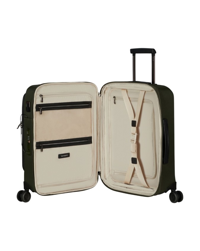 Samsonite - Trolley cabina espandibile in nylon 55 cm 4 Ruote Splendix