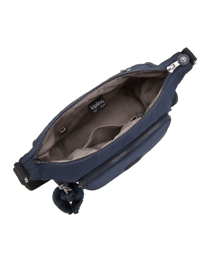 Kipling - Borsa a Tracolla in Tessuto Riciclato Gabb S B