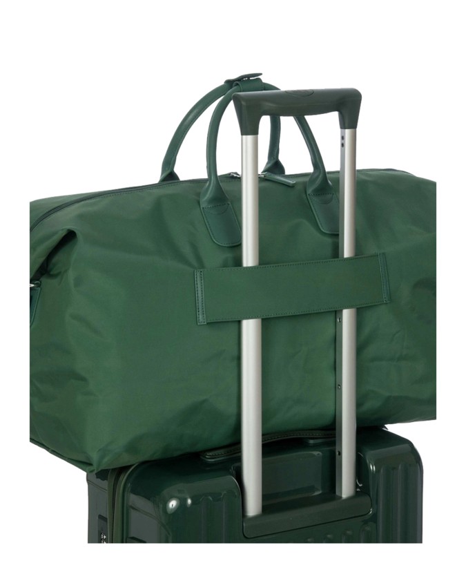 Bric's - Einfarbige Luxus-Reisetasche aus recyceltem Polyamid