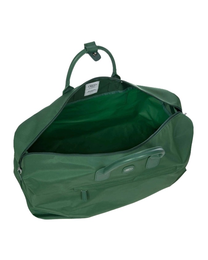 Bric's - Einfarbige Luxus-Reisetasche aus recyceltem Polyamid