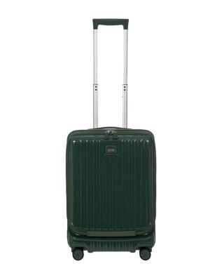 Bric's - Trolley cabina con tasca in policarbonato 55 cm 4 ruote Positano