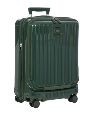 Bric's - Trolley cabina con tasca in policarbonato 55 cm 4 ruote Positano 2