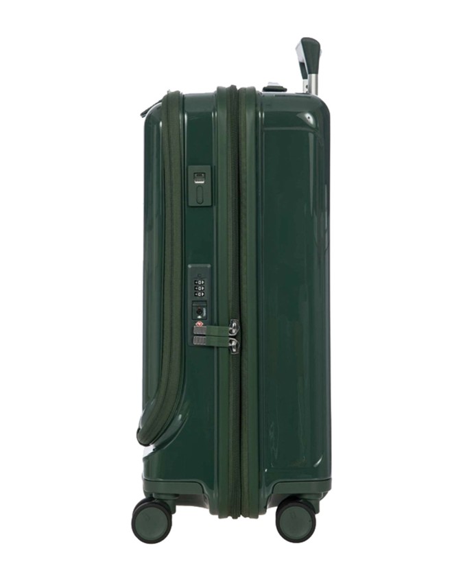 Bric's - 55-cm cabin-sized trolley with polycarbonate pocket