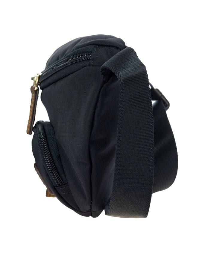 Bric's - Nylon Fanny Pack with External Pocket X-Bag