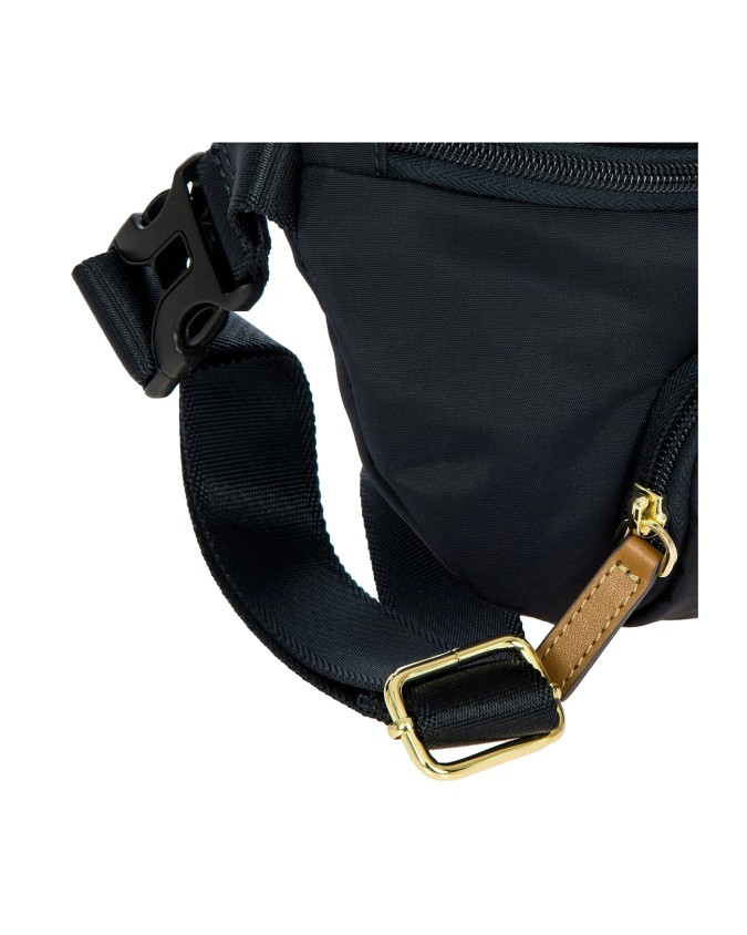 Bric's - Nylon Fanny Pack with External Pocket X-Bag