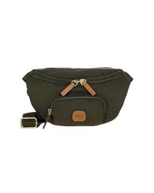 Bric's - Nylon Fanny Pack with External Pocket X-Bag
