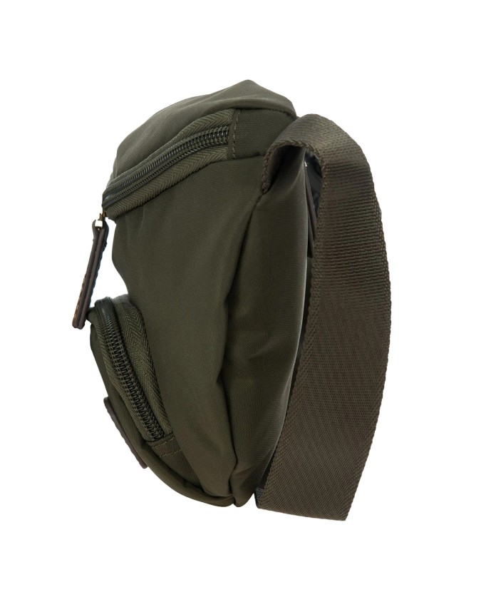Bric's - Nylon Fanny Pack with External Pocket X-Bag