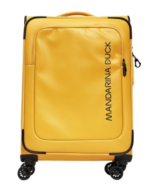 Mandarina Duck - Trolley Soft M espandibile 4 ruote 67 cm in poliestere riciclato Eco Coated