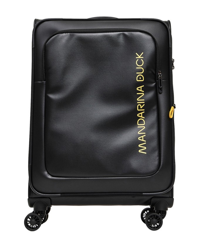 Mandarina Duck - Trolley Soft M espandibile 4 ruote 67 cm in poliestere riciclato Eco Coated