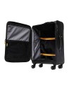 Mandarina Duck - Trolley Soft M espandibile 4 ruote 67 cm in poliestere riciclato Eco Coated