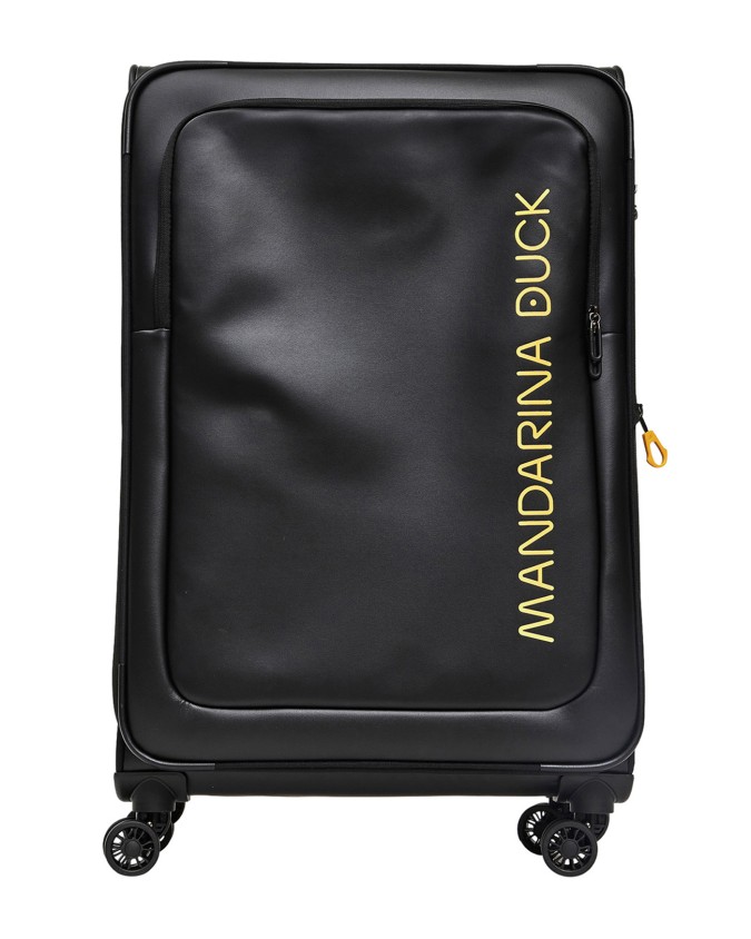 Mandarina Duck - Trolley Soft L Espandibile 4 ruote 78 cm in poliestere riciclato Eco Coated