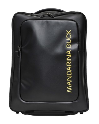 Mandarina Duck -  Zaino Trolley Soft 2 ruote 52 cm in poliestere riciclato Eco Coated 2
