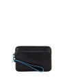Piquadro - Leder-Clutch mit Kreditkartenfächern und einem Fach für Connequ Stationery