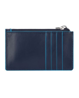 Piquadro - Thin leather clutch with a removable shoulder... 2