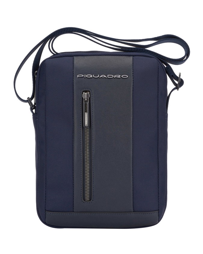 Piquadro - Borsello porta iPad®mini in tessuto riciclato con tasche per AirPods® Brief 2