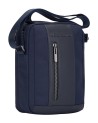 Piquadro - Borsello porta iPad®mini in tessuto riciclato con tasche per AirPods® Brief 2