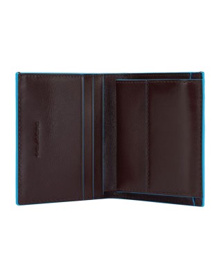  Piquadro - Portafoglio uomo verticale con porta carte di 2