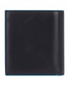 Piquadro - Vertikale Herrenbrieftasche mit Kreditkartenfächern Blue Square