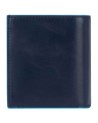 Piquadro - Blue Square Vertical Men's Wallet with Credit Card Slots