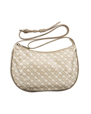  Gherardini - Borsa a tracolla mini con zip dorata in tessuto