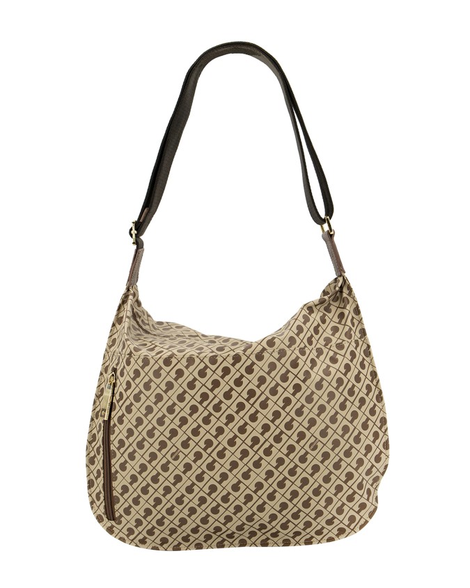  Gherardini - Borsa a tracolla con tasca in tessuto Softy