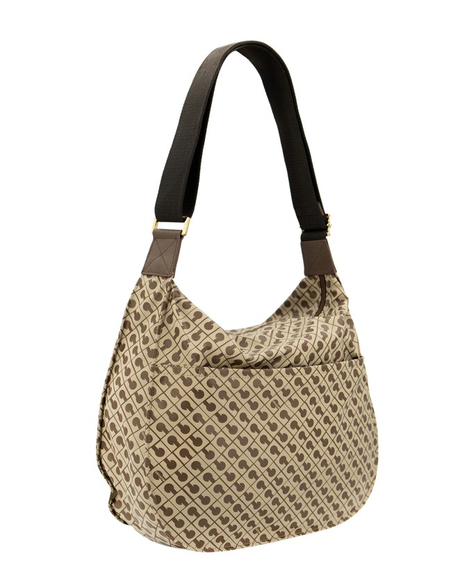 Gherardini - Umhängetasche mit einer Tasche aus Softy-Stoff
