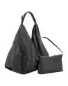 Gherardini - Borsa a spalla con pochette interna Softy