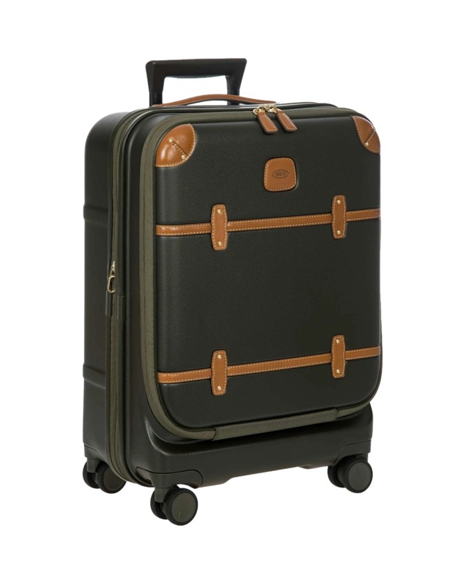 Bric's - Erweiterbarer Handgepäck-Trolley mit Polycarbonat-Fach